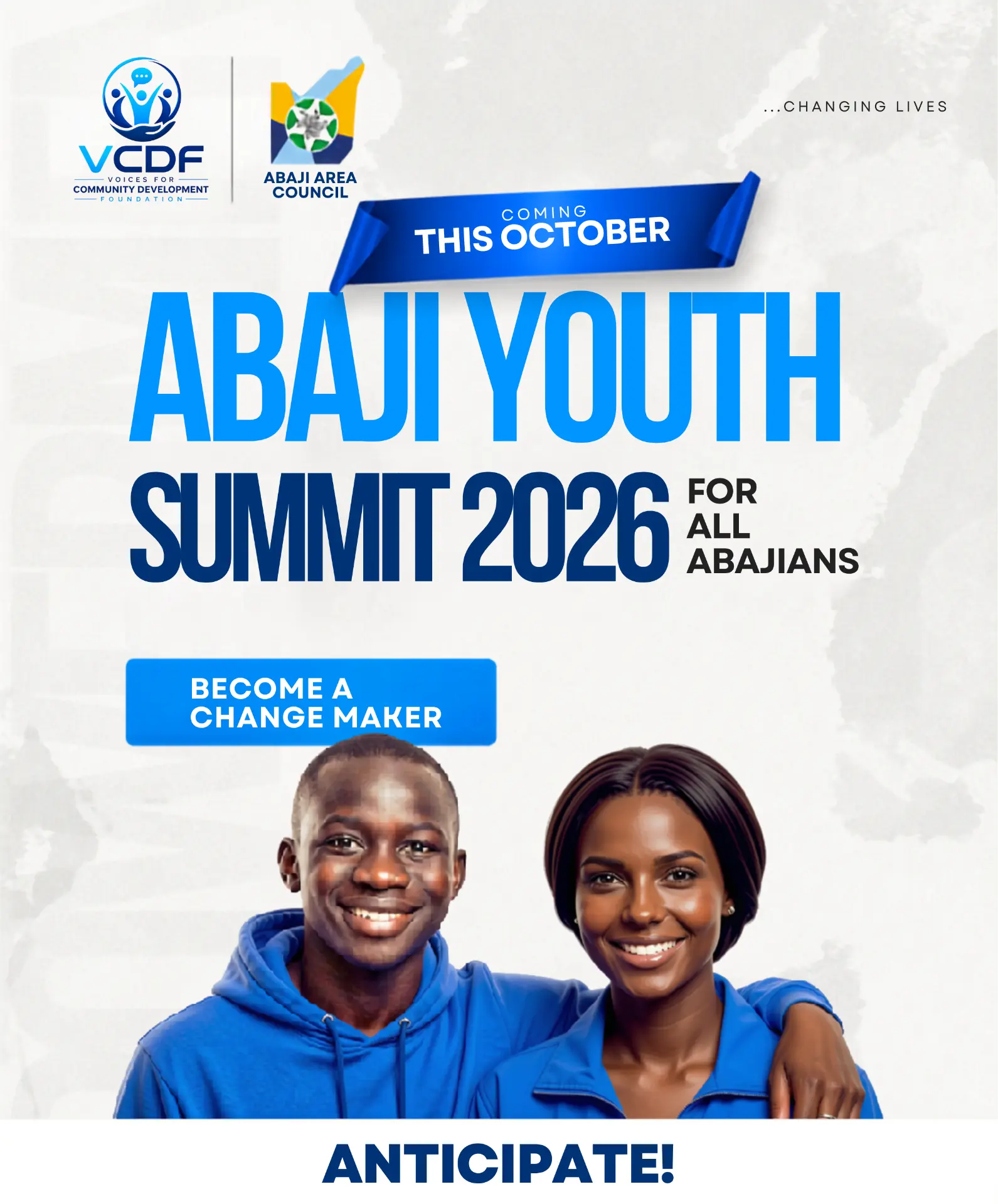 ABAJI YOUTH SUMMIT, 2026 Official Flyer